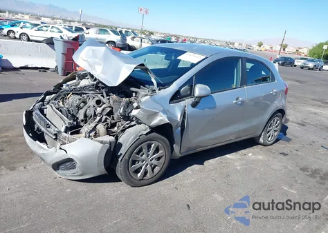 2012 Kia Rio5 Lx from USA, damaged, VIN KNADM5A35C6037734